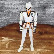 Power Rangers Jungle Fury WHITE MASTER RHINO RANGER 5" Figure Bandai 2008