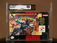 Sunset Riders VGA 60 Factory Sealed Brand New WATA SNES Super Nintendo