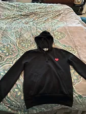 comme des garcons hoodies men