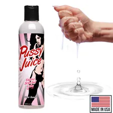 Pussy Juice Vaginal Scented Lube Lubricant Real Wet Water-Based 8.25oz Bottle