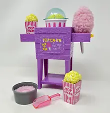New ListingAmerican Girl Doll Wellie Wishers Popcorn And Cotton Candy Cart Snacks