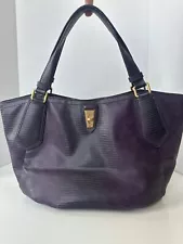 New ListingMARC JACOBS Lizzie Embossed Purple Boho Purse Bag