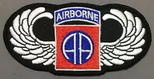 US ARMY 82ND AIRBORNE DIVISION patch SPECIAL PURCHASE SHOWROOM CLEARANCE SALE