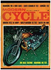 MODERN CYCLE OCTOBER 1967 SWEET SIX BULTACO LOBITO HUSQVARNA 360 1930 MOTO GUZZI