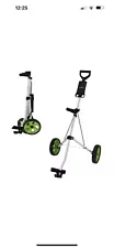 Young Gun Kids Adjustable Golf Cart for Junior Golfers 3-14 Years Old Green