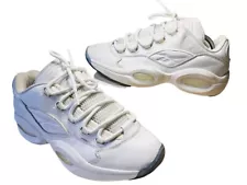 Reebok Question Low Shoes "White Ice" Allen Iverson AI GW8165 Men's Sz 10