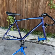 Trek Emonda Alr 5 Frame Aluminum Size 58 Purple Flip.