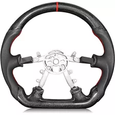 Custom Real Carbon Fiber Steering Wheel Fit For Corvette C5 z06 1997-2004 NEW