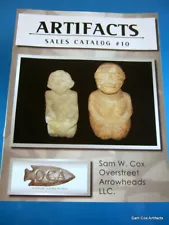 Back Issue Indian Artifacts Sales Catalog #10 by Sam W. Cox FULL COLOR & PRICING