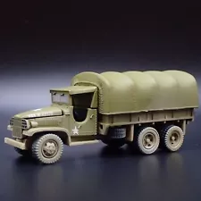 WWII GMC CCKW 2.5 TON 6X6 TRUCK MILITARY DIRTY 32ND 1:87 SCALE DIECAST MODEL CAR