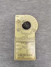 Cessna 421 D504-13 Power, Fuel Flow, and Endurance 1959 Flight Computer