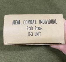 US Army C-ration, Pork Steak