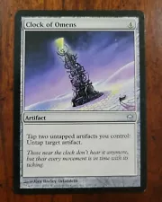 Clock of Omens x1 Fifth Dawn MTG Magic Moderate Play MP English