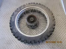 Suzuki Exacta RL250 Rear Wheel and Sprocket 762