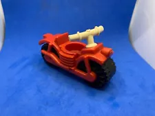 Fisher Price Little People Vintage Red Motorcycle Dirt Bike