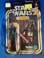 Vintage Original 1977 Star Wars Darth Vader MOC 12-back Kenner 38230