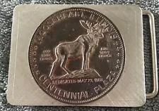 Mooseheart, Illinois Silver .999 1oz Coin Loyal Order Of The Moose Belt Buckle