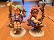 Hummel Apple Tree Girl and Apple Tree Boy both (Large), TMK3