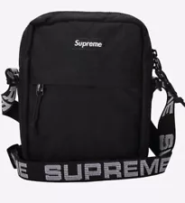 Supreme SS18 Nylon Shoulder Bag Black New w/ Tags