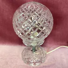 Vintage Cut Crystal Lamp Ornamental Use Only (16D) MO#8766