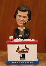 Mike Shannon St. Louis Cardinals Talking Bobblehead w/ Voice Chip