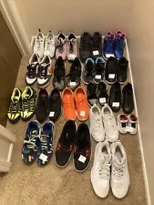 Nike Sneakers Shoes 18 Pair MIXED HUGE LOT Wholesale Used Resale 30 Pounds BSQ23