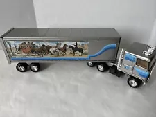 ERTL Smokey And The Bandit Snowman Semi Truck And Trailer Steel 1/18 Vintage