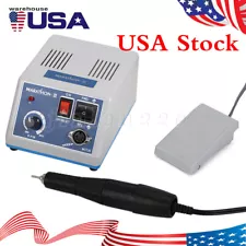 Dental Lab Marathon Electric Micromotor Polishing Unit+Motor Handpiece Art Nail