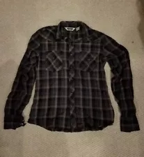 Salt Valley Highpoint Western Shirt - SMALL - RICK GRIMES RARE Dyed Black