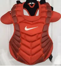 NIKE DIAMOND ELITE BASEBALL CHEST PROTECTOR ⚾️16” [FB5574 805] ORANGE NWT ⚾️RARE