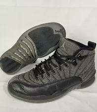 Nike Air Jordan 12 XII Retro Wool Size 11 852627-003. bred black grey 2016