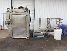 Alkar 1000# Capacity Smokehouse With 3 Racks, Screens And Sticks