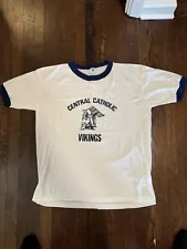 Mens Pittsburgh Central Catholic 80's Shirt size XL Rare