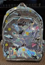 Justice Standard Size, 16", Iridescent Backpack, Excellent Condition!