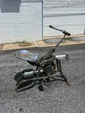 Vintage EXERCYCLE Automatic Exercise Bike WORKS steampunk industrial Art Deco 40