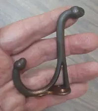 24 ANTIQUE COAT HOOKS - METAL