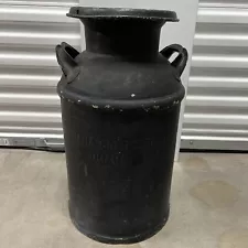 25” Vintage Steel “Omaha Cold Storage Co” 10 Gal Milk Can Container 1/1 On eBay