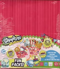 SHOPKINS SERIES 1 TRADING CARDS BOX BLOWOUT CARDS