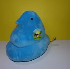 DanDee Sample Not For Sale Peeps Chick Easter Blue Classic 8" Bean Bottom Plush