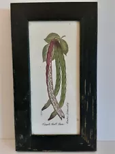 Vintage Art Work "Purple Hull Peas" Barbie Tidwell 6169/9950