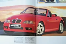 1998 bmw z3 owners sales brochure z 3 parts service e36 new original