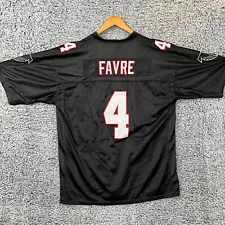 Vintage Atlanta Falcons Jersey Adult 56 Black Brett Favre Mitchell Ness Rookie