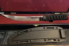 CRKT SHINBU-DISCONTINUED Japanese Style Tanto, Extremely Sharp, Rare Knife