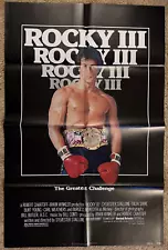 ROCKY III 1982 MOVIE POSTER 27x41 SYLVESTER STALLONE