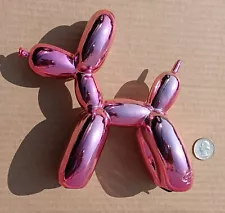 Jeff Koons Pink Balloon Dog, GP Limited Edition, 6.75"