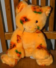 Build A Bear Halloween Pumpkin Kitty Cat Plush BAB 2008 Retired