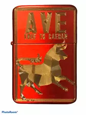 FALLOUT New Vegas CAESAR LEGION Red Ice lighter *FREE ENGRAVING* Ave True Bull