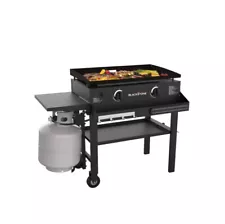 Blackstone 28" Griddle with Front Shelf and Cover Home Yard Cooking Propane New