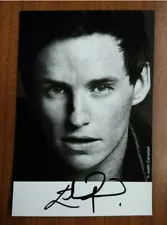 EDDIE REDMAYNE PRE-SIGNED AUTOGRAPH FAN PHOTO FANTASTIC BEASTS ACTOR FREE POST