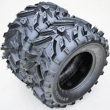 2 Forerunner Maxx Plus 24x10.00-11 24x10-11 48F 6 Ply MT Mud ATV UTV Tires